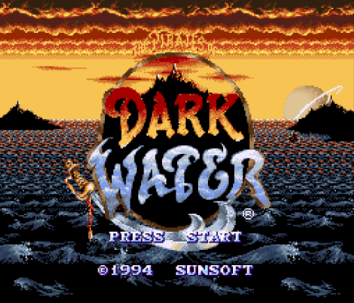 The Pirates of Dark Water Title Screen